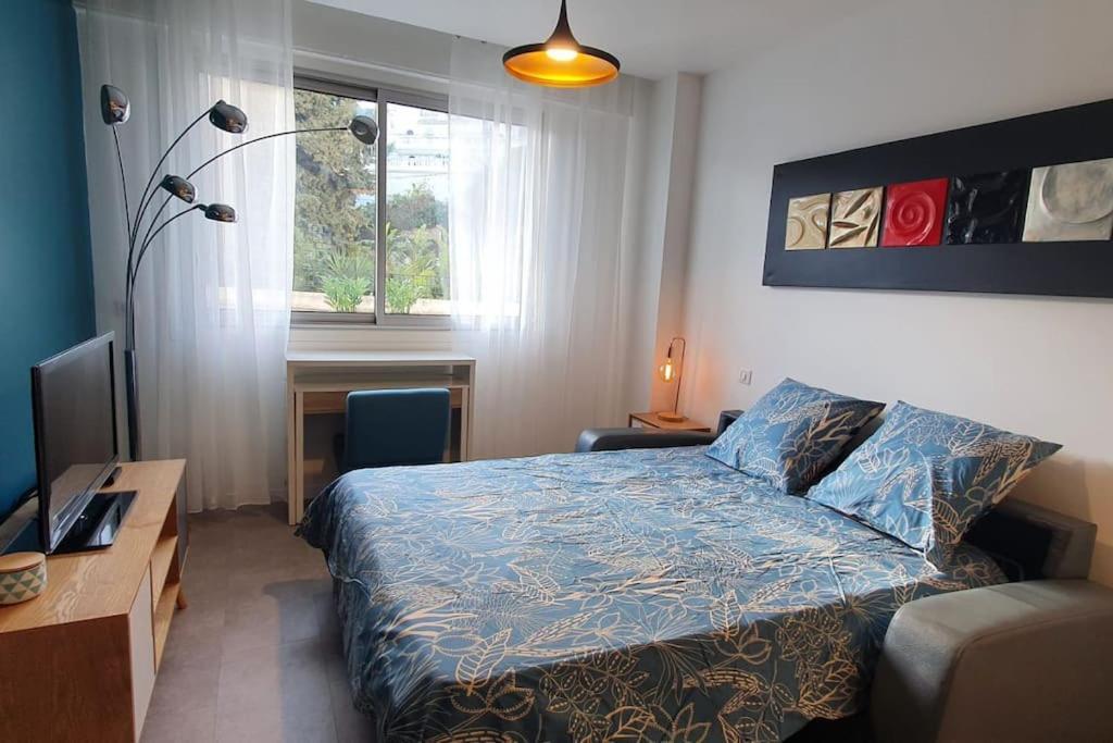 ניס Bd Grosso Apt 4 Prs, 300M Plage, Clim, Parking מראה חיצוני תמונה