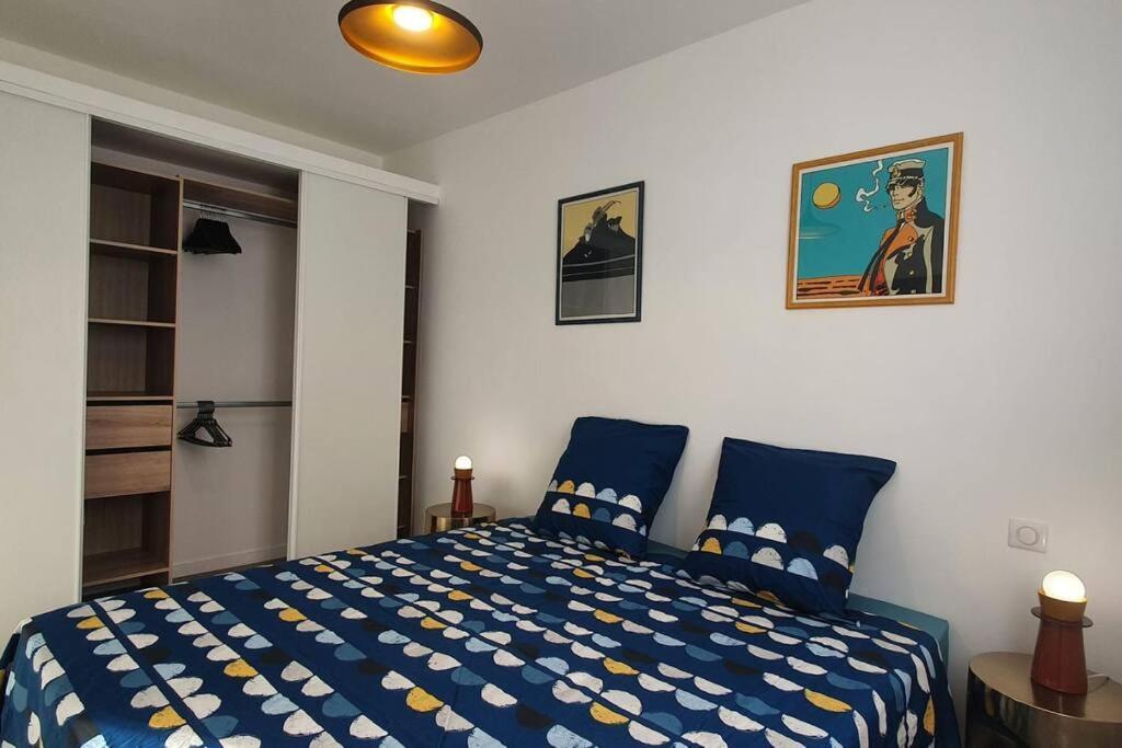 ניס Bd Grosso Apt 4 Prs, 300M Plage, Clim, Parking מראה חיצוני תמונה