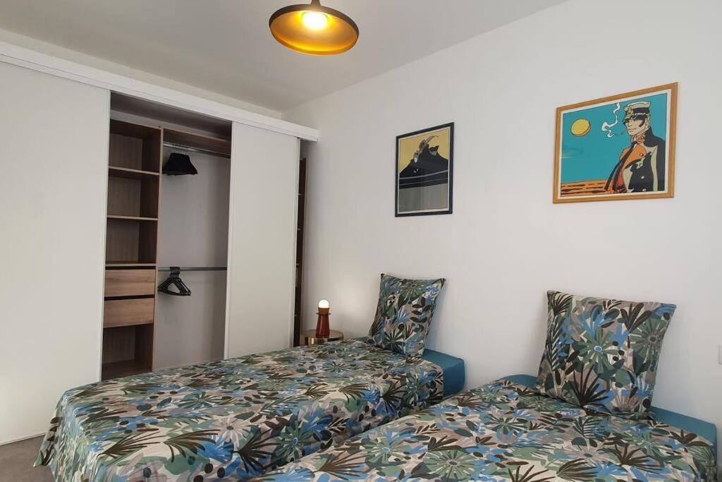 ניס Bd Grosso Apt 4 Prs, 300M Plage, Clim, Parking מראה חיצוני תמונה