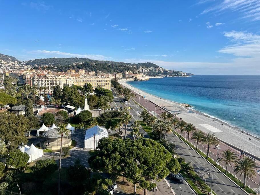 ניס Bd Grosso Apt 4 Prs, 300M Plage, Clim, Parking מראה חיצוני תמונה