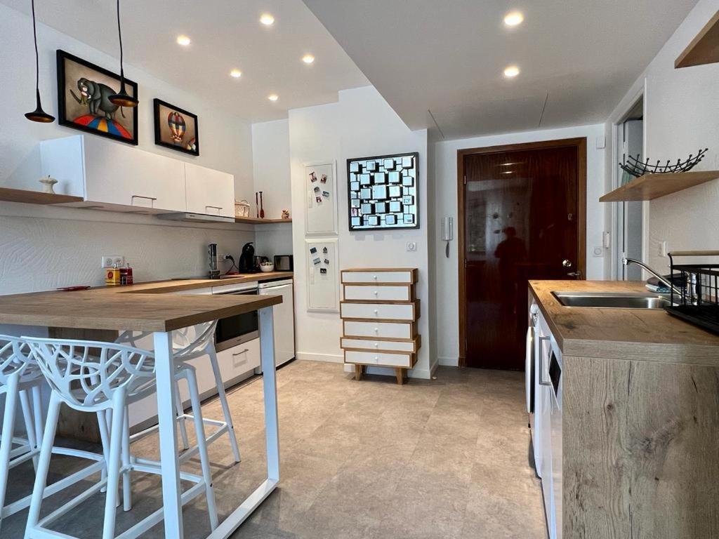 ניס Bd Grosso Apt 4 Prs, 300M Plage, Clim, Parking מראה חיצוני תמונה